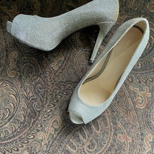 Nine West Gold heels